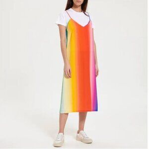 Etre Cecile Eleonore Rainbow Silk Dress